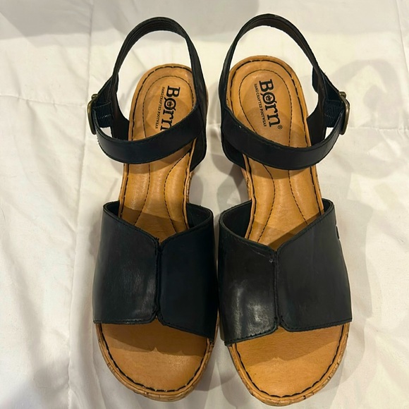 Børn Sandel Wedges - Picture 1 of 2